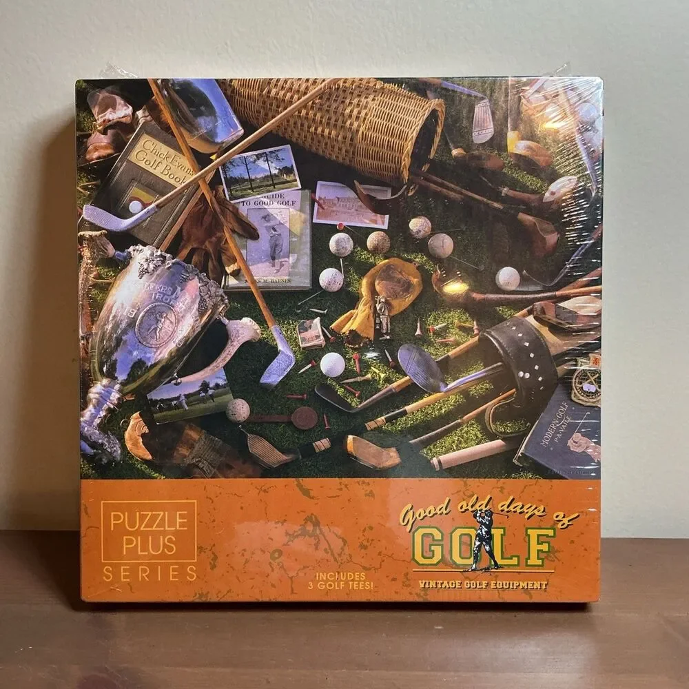 Springbok Jigsaw Puzzle 500 Pieces “Good Old Days Of Golf” Sealed